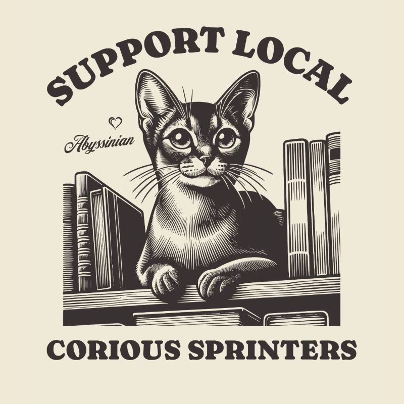 Katze Support Local Abyssinian