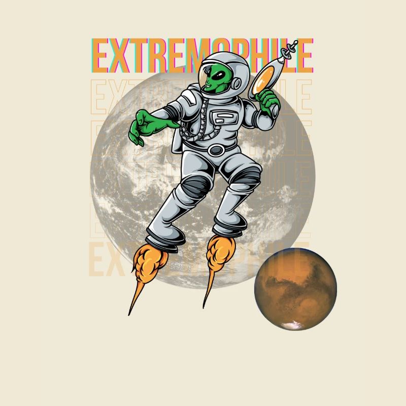 Space Explorer Alien Conception graphique