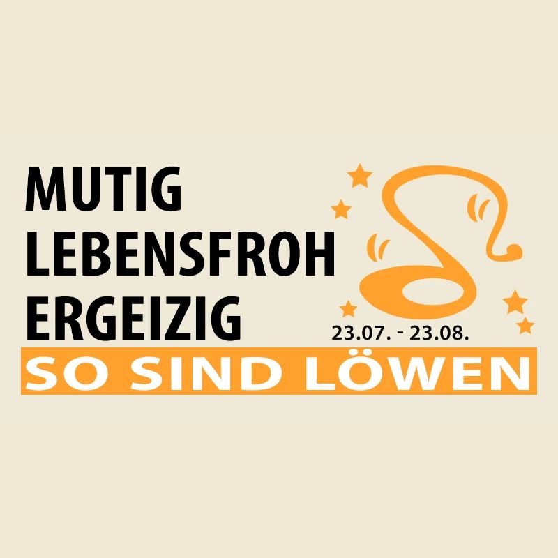Sternzeichen Löwe - Eigenschaften