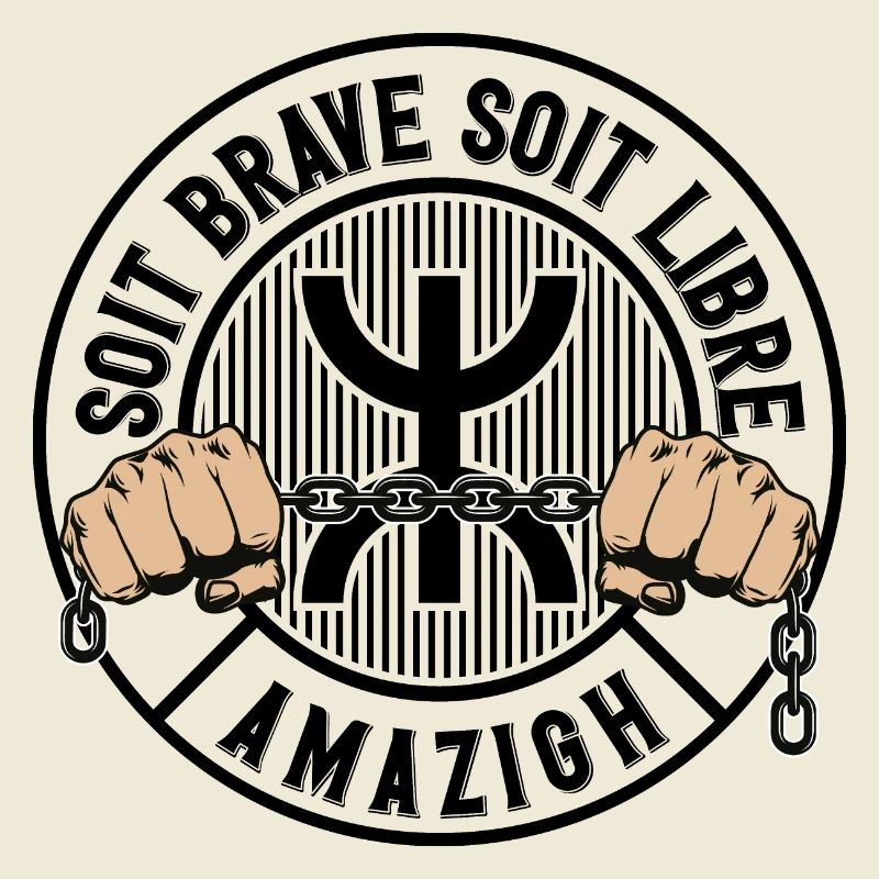 Entweder mutig oder frei. Amazigh.