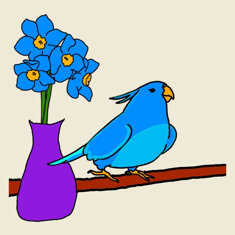 Süßer Vogel