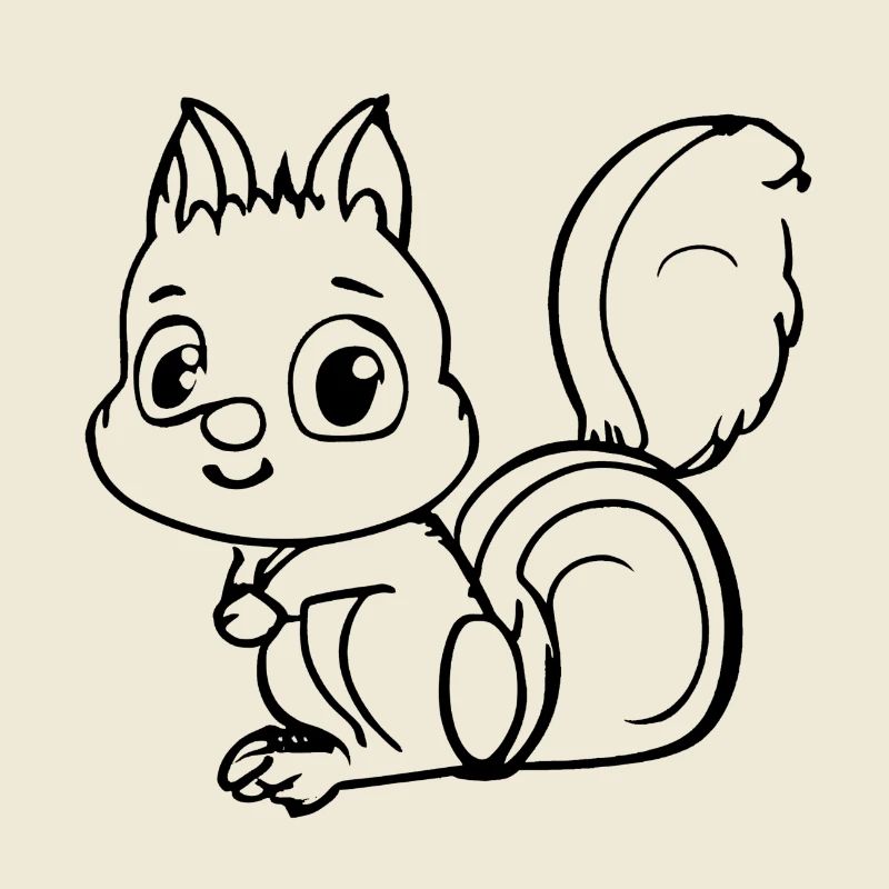 Baby-Eichörnchen