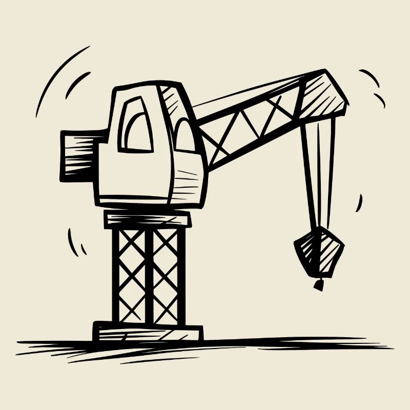 Construction crane operator
