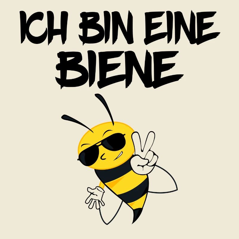 Ich bin eine biene Geschenk Imker Honig Spruch