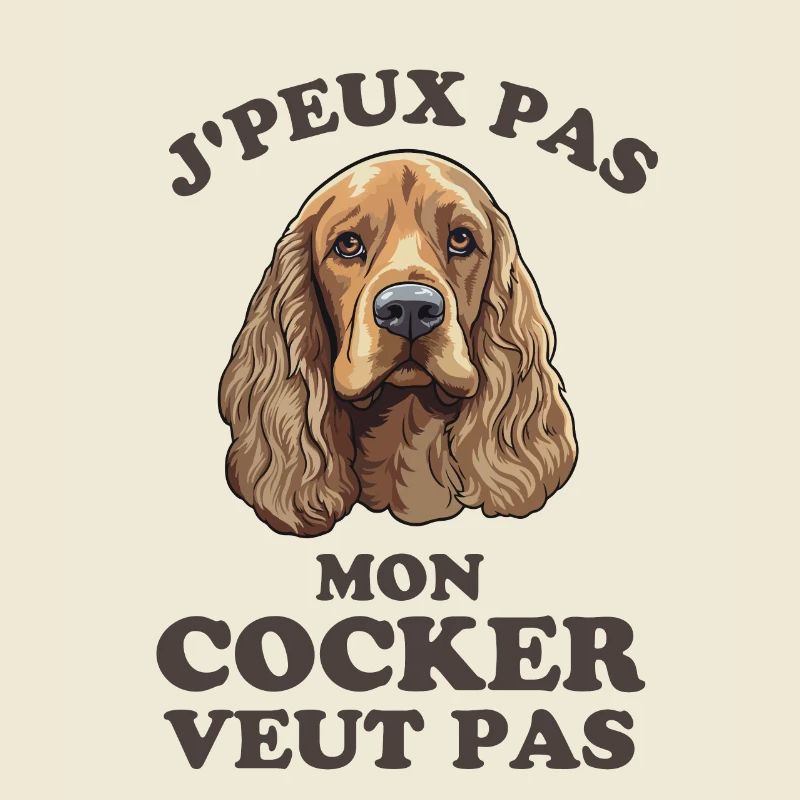Mon cocker veut pas