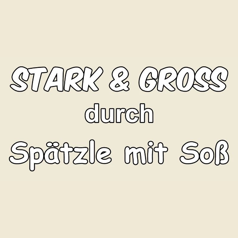 Stark & Groß with spaetzle with sauce