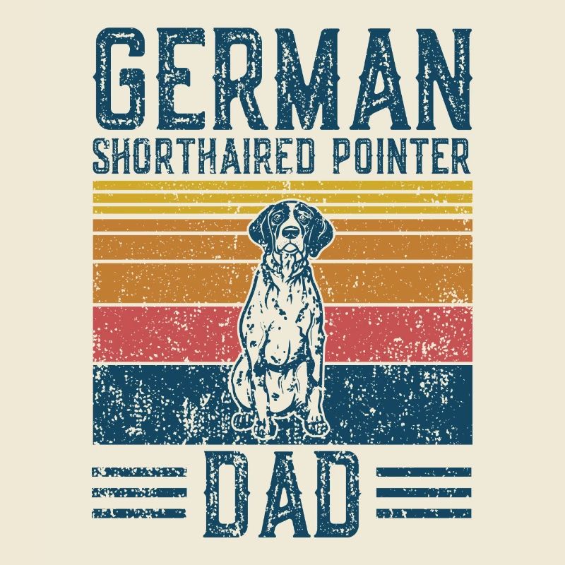 Chien APS-Papa - Vintager Deutscher Pointer-Dadi
