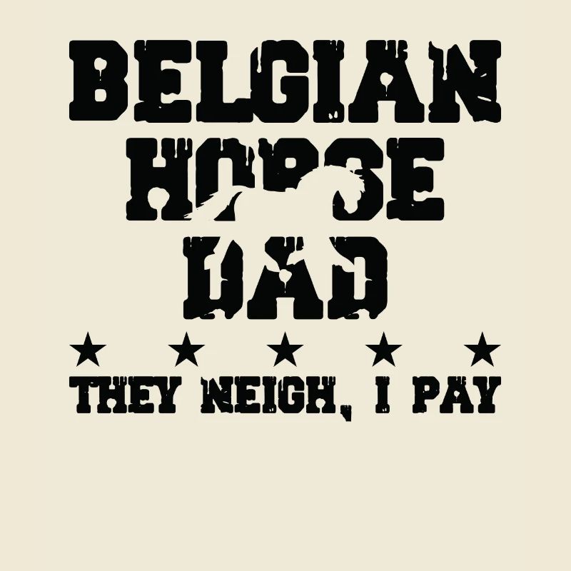 Pferdevater - Belgisches Pferd