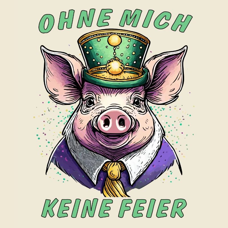 Cochon PAS DE CÉLÉBRATION SANS MOI