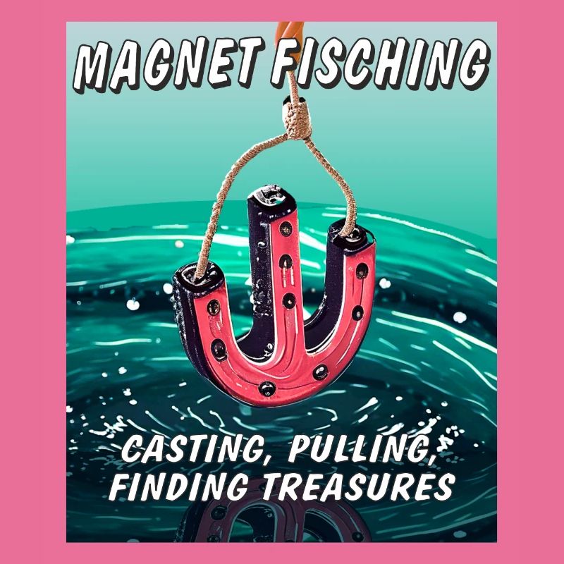 MAGNET FISCHING CASTING PULLING FINDING TREASU