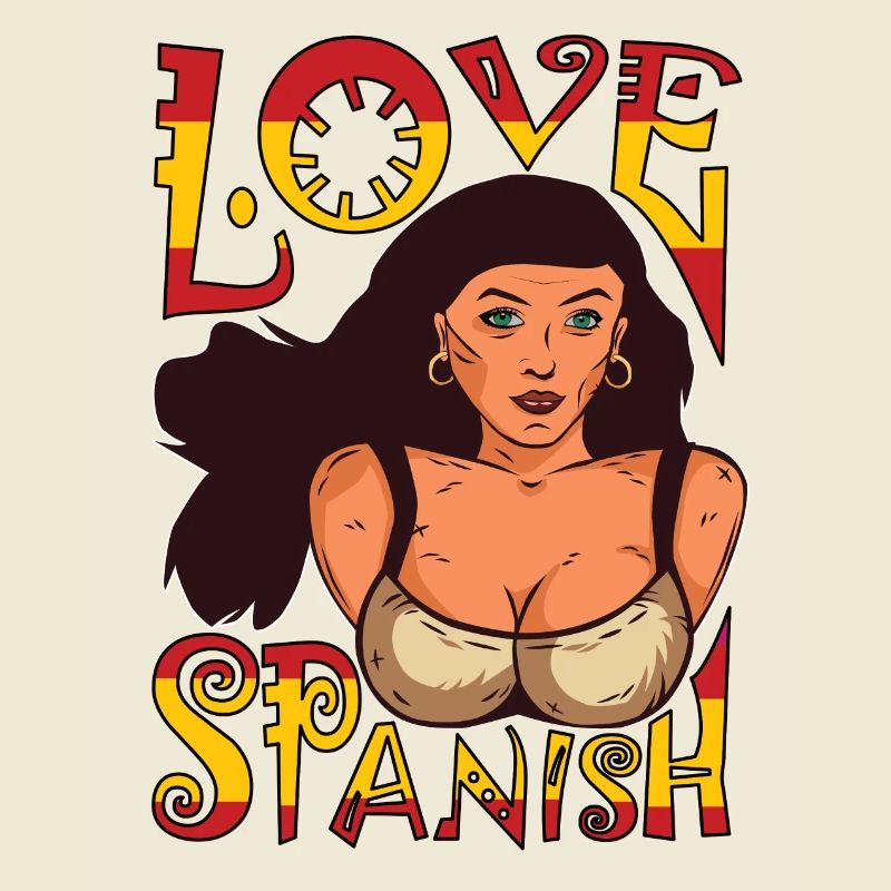 Spanisch lieb ich wirklich sehr Spanien Liebe