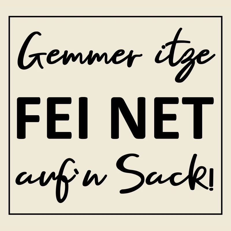 Gemmer net auf Sack