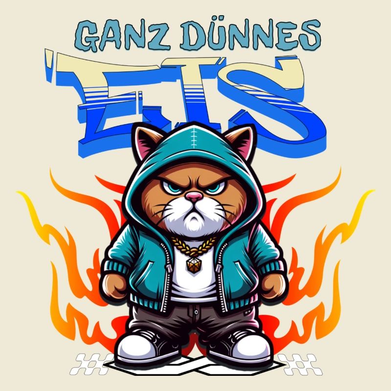 dünnes Eis Cat
