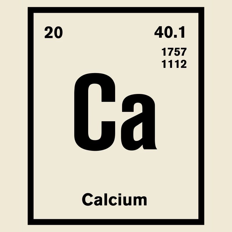 Calcium Element im Periodensystem