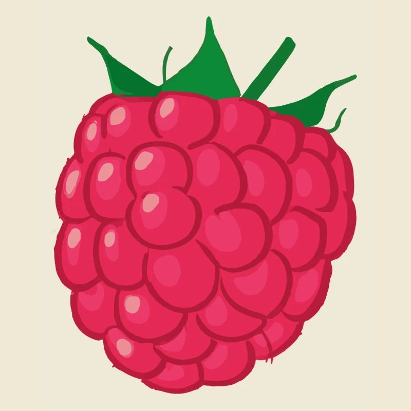 Raspberry Illustration Gift Idea