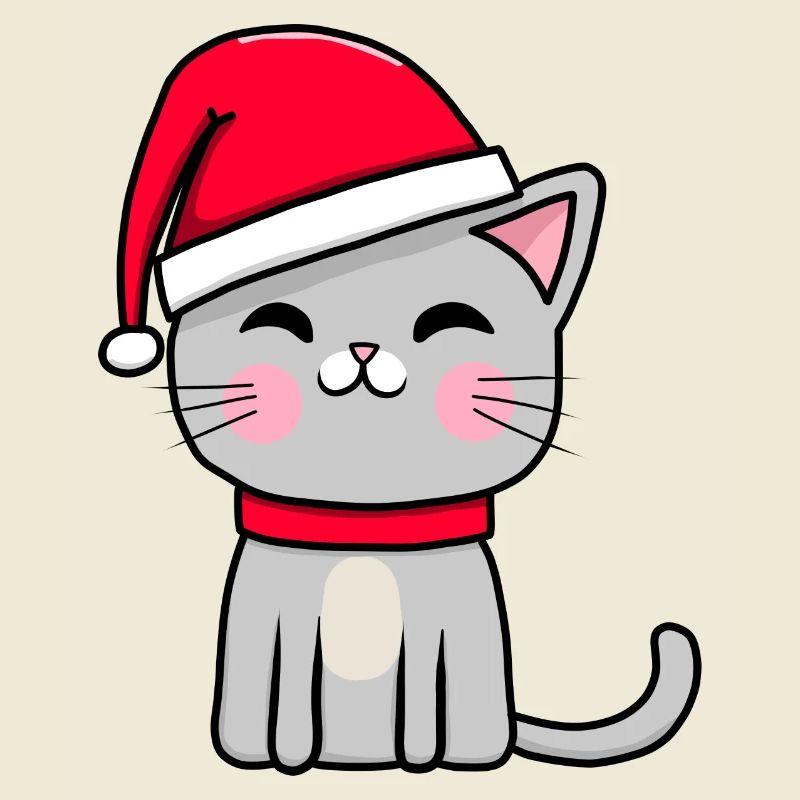 Weihnachtskatze