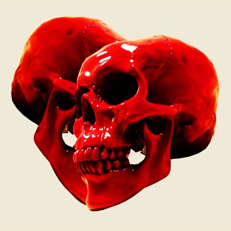 Skull heart 1