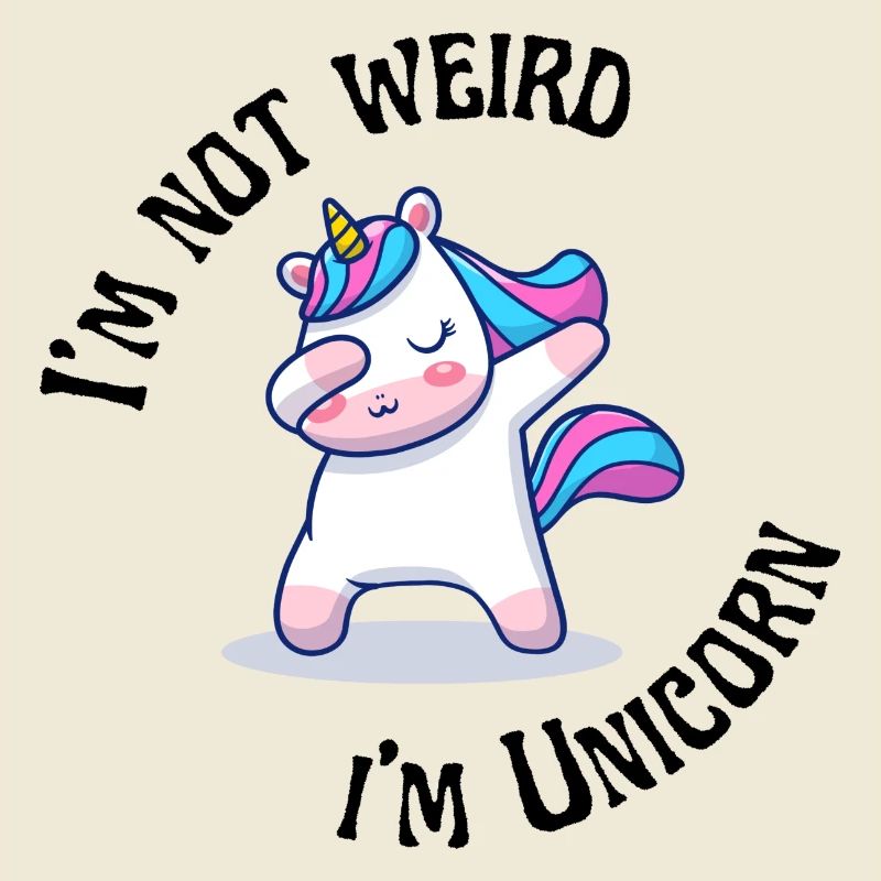 Ich bin nicht komisch, ich bin ein Einhorn