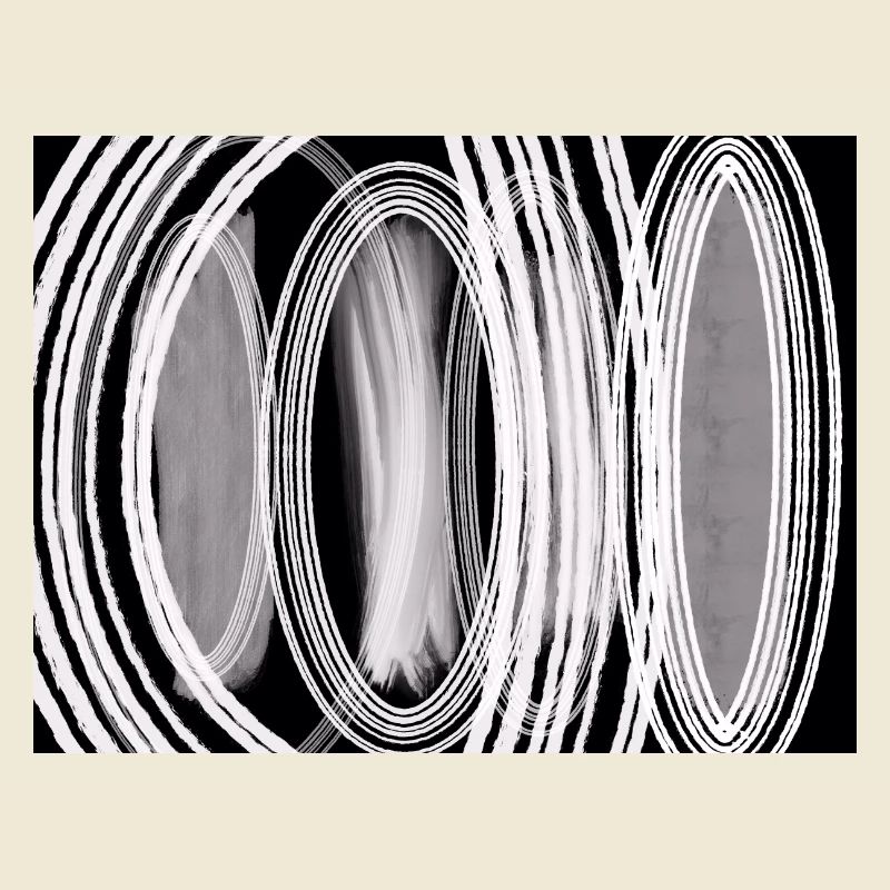 Cool black and white pattern design