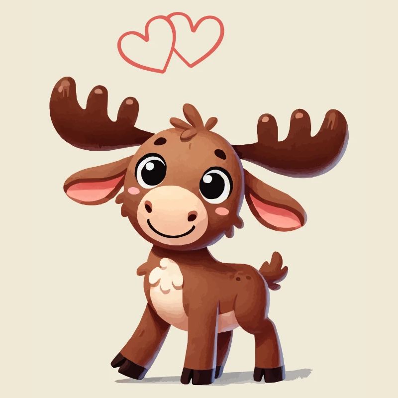 Moose Comic Love