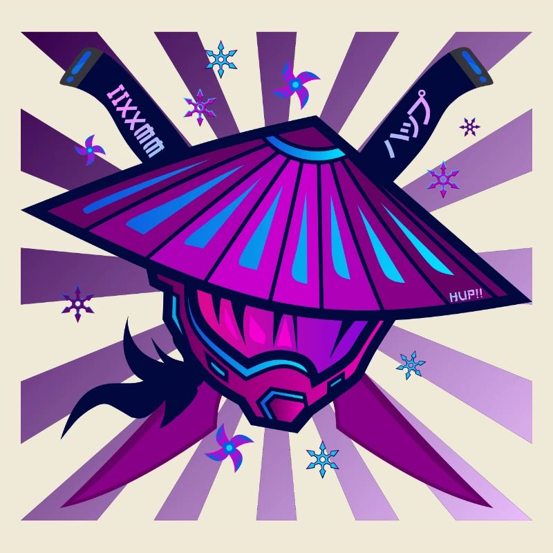Samurai Monster Sword Violet