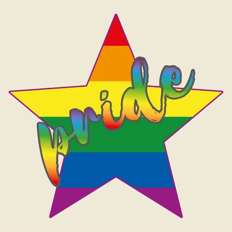 Rainbow Star Pride
