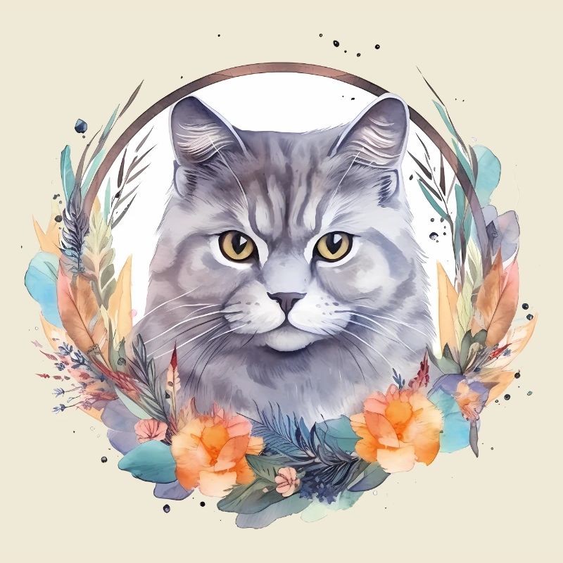 Britisch Kurzhaar Katze Boho Elements, Katzen