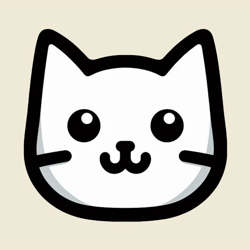 Conception simple pour chat