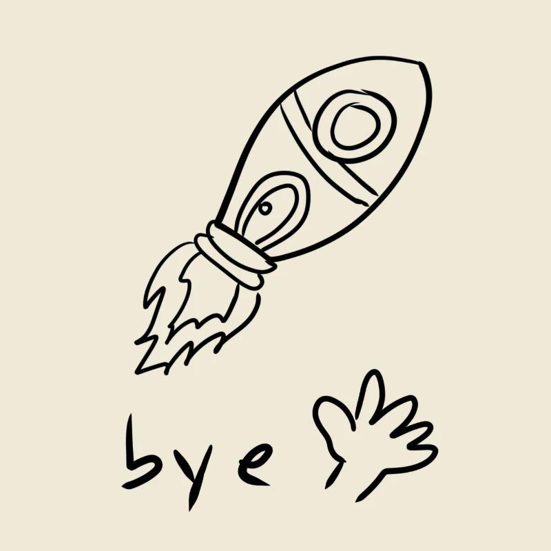 Rocket Bye bye