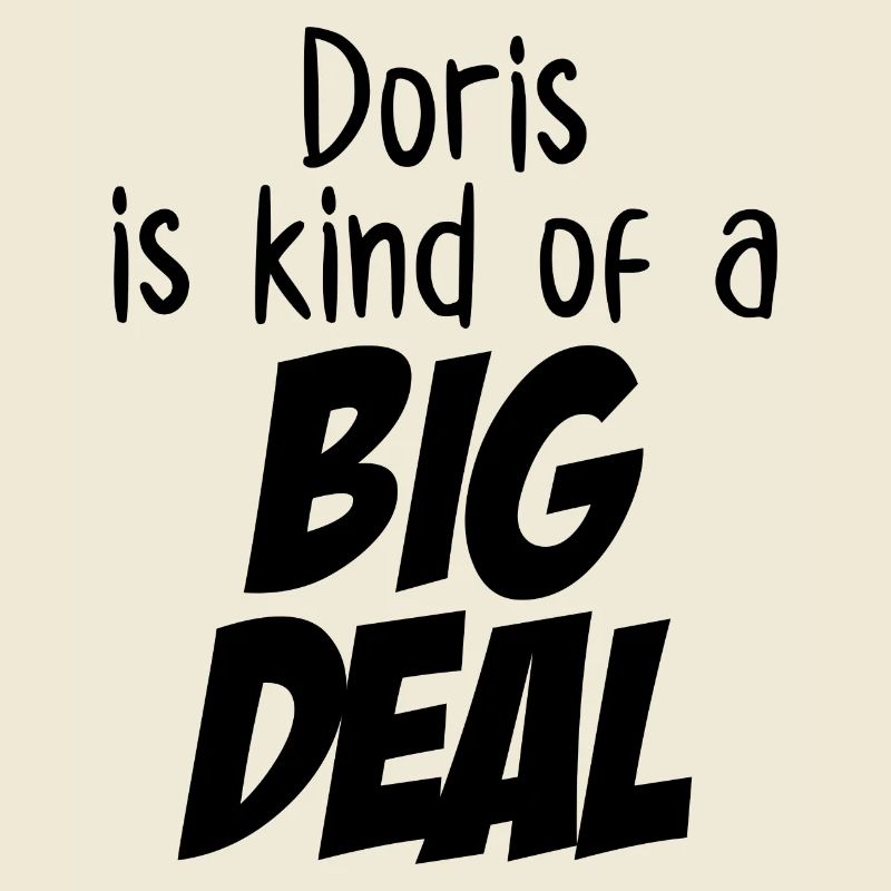 Doris ist eine große Sache
