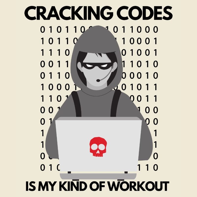 Cybersecurity Professional Hacker Cracking Codes