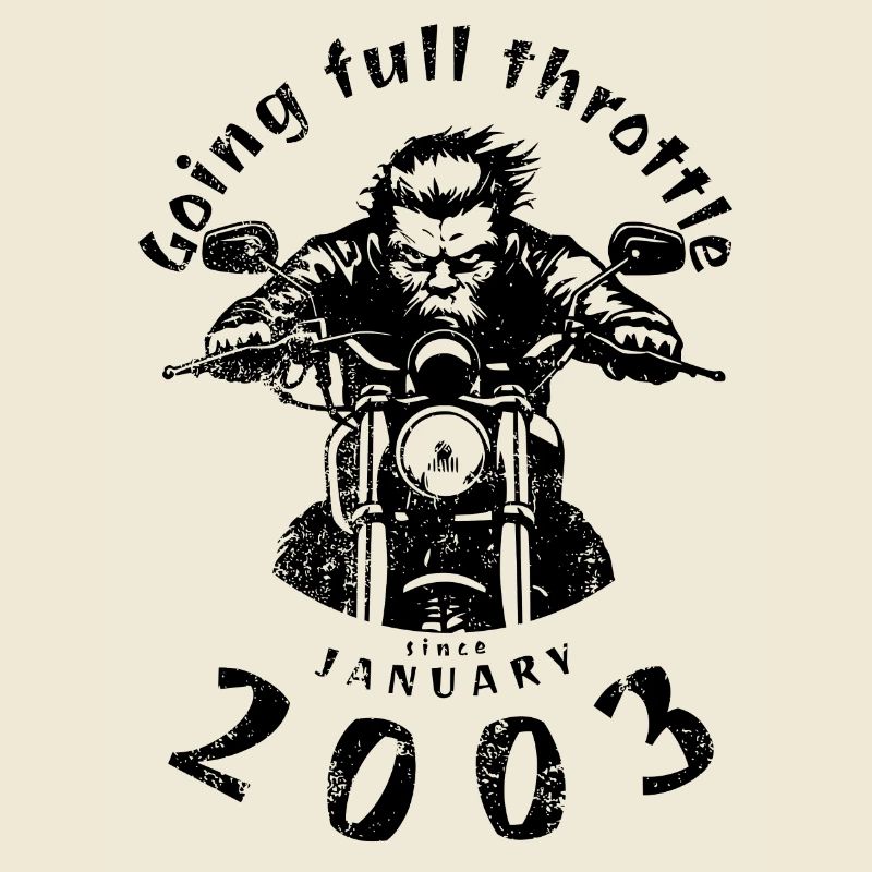22. Geburtstag: Going full throttle since 01/2003
