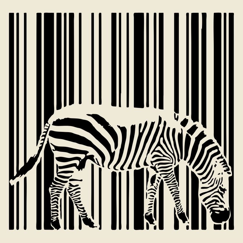 code à barres zèbre