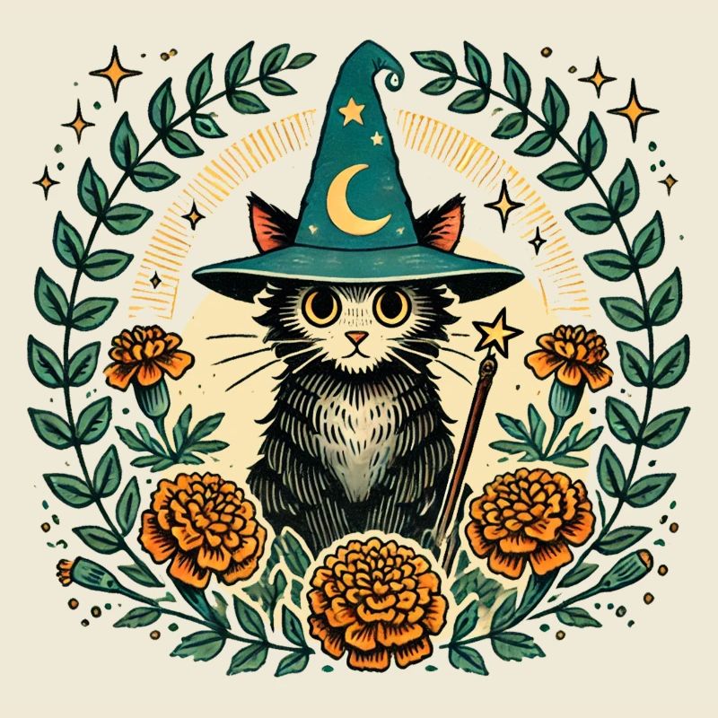 Chat sorcier Kitty