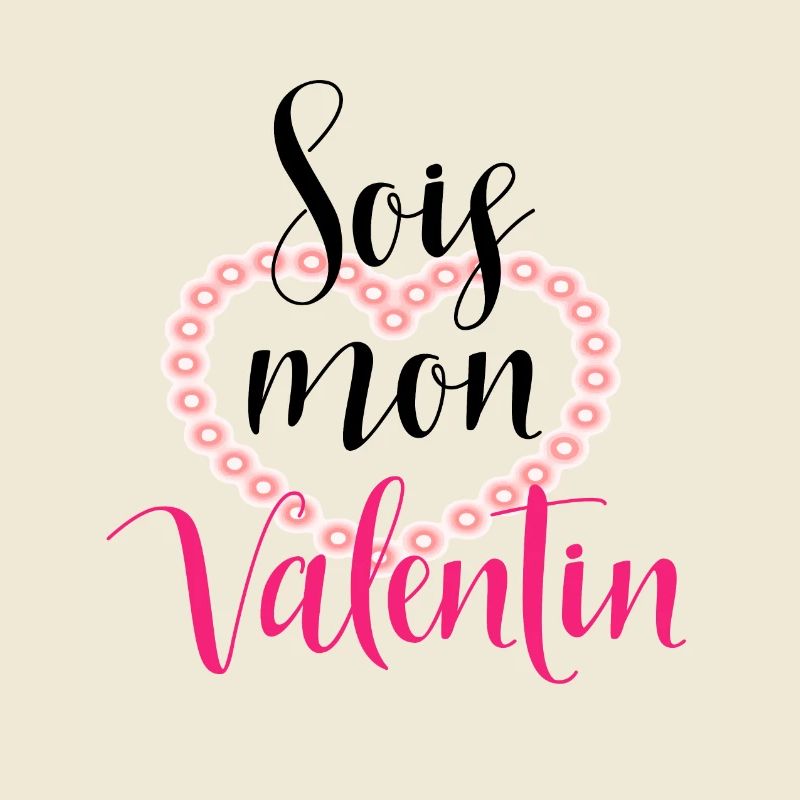 Message Sois mon valentin