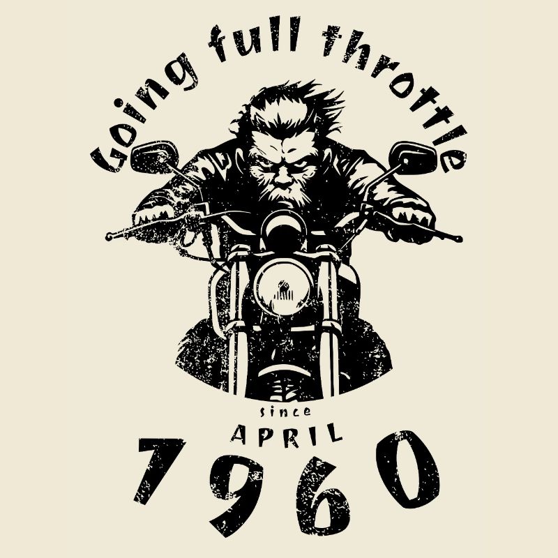65. Geburtstag Going full throttle since 04/1960