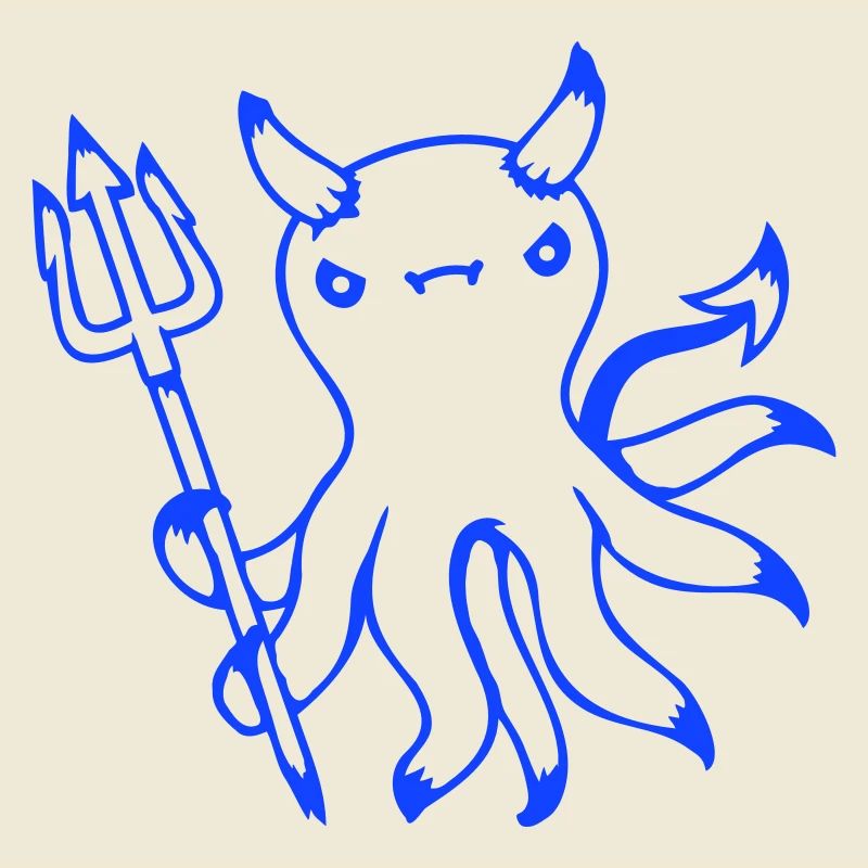 Octopus Devil Hell Satan Evil Purgatory Naughty