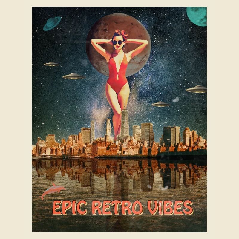 Poster Epic Retro Vibes