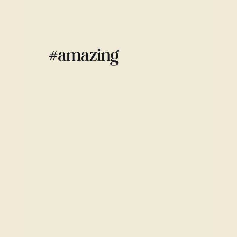 Hashtag increíble