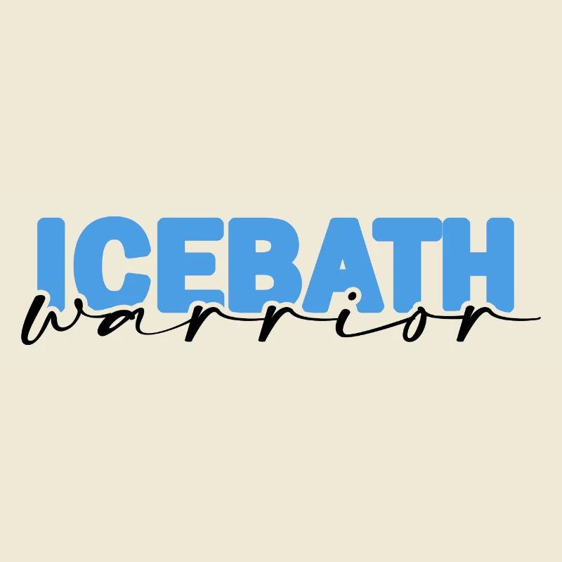 Ice bath winter swimming "icebath warrior"
