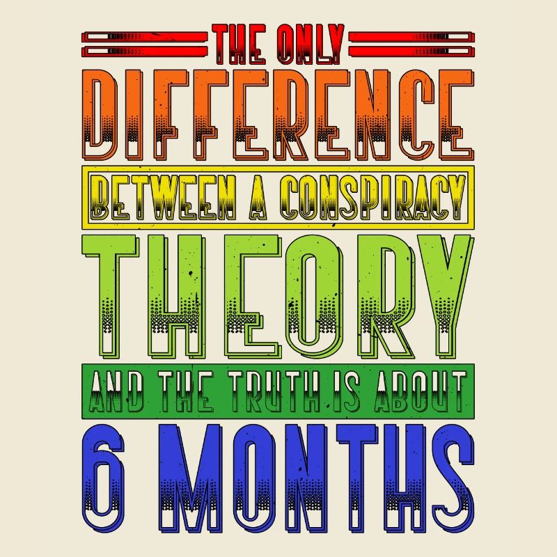 The Only Difference Between A Conspiracy Theory 19