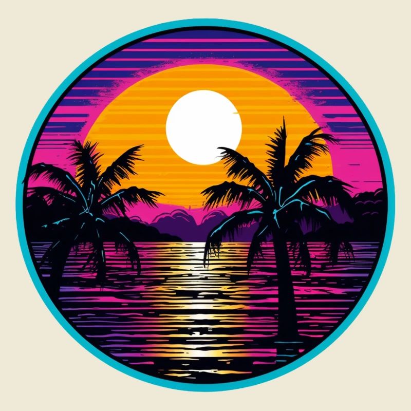 Synthwave Océan