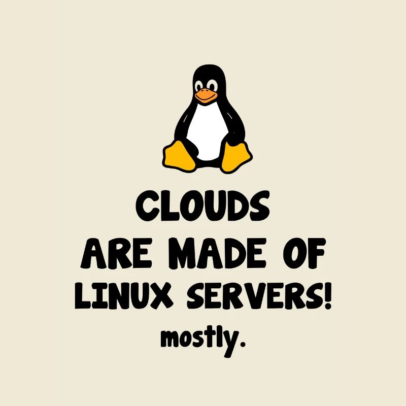 Linux Server Sysadmin Informatiker Spruch