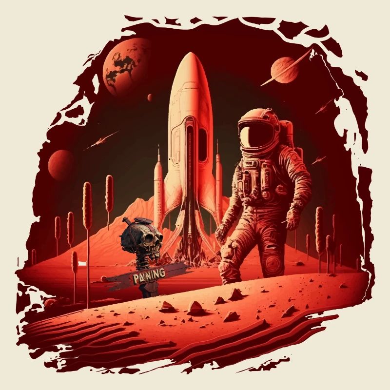 Astronaute solitaire