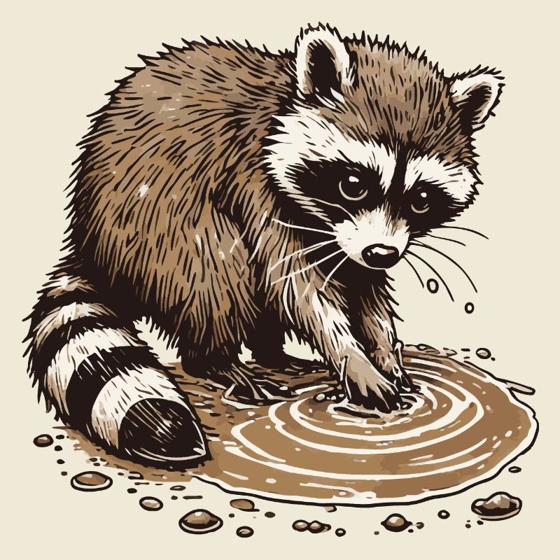 Waschbär