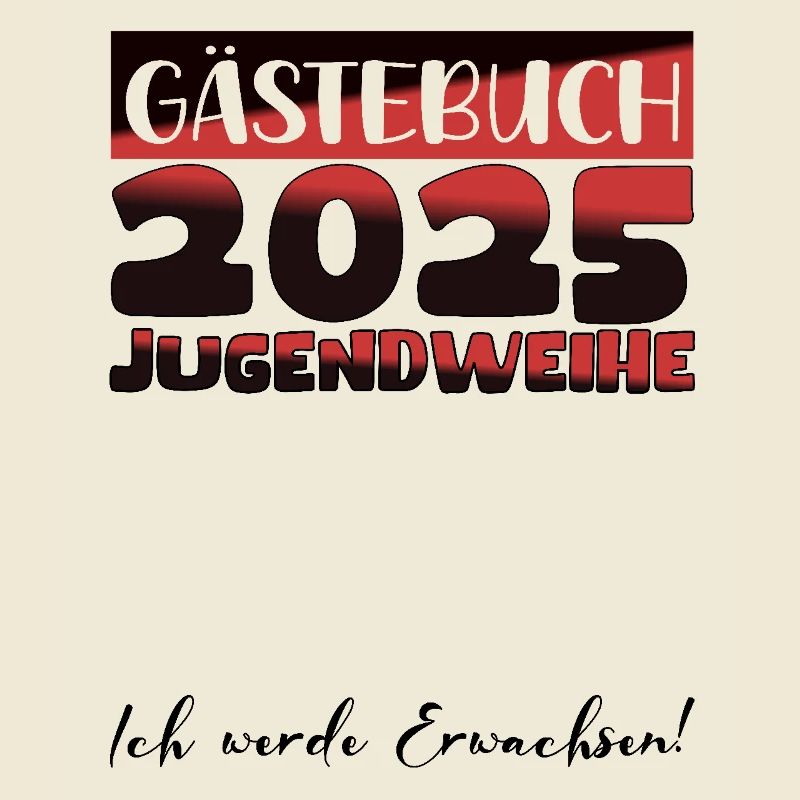 Jugendweihe 2025 Gästebuch Geschenk Mädchen Jungen