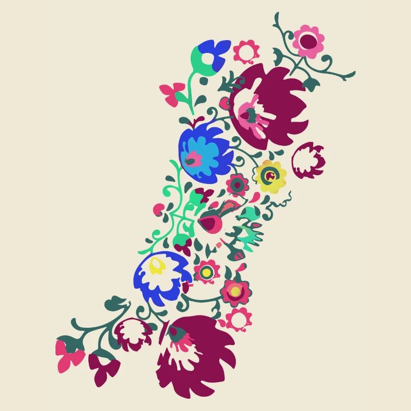 ornamente,blumen,bunt,blume,ranke,floral
