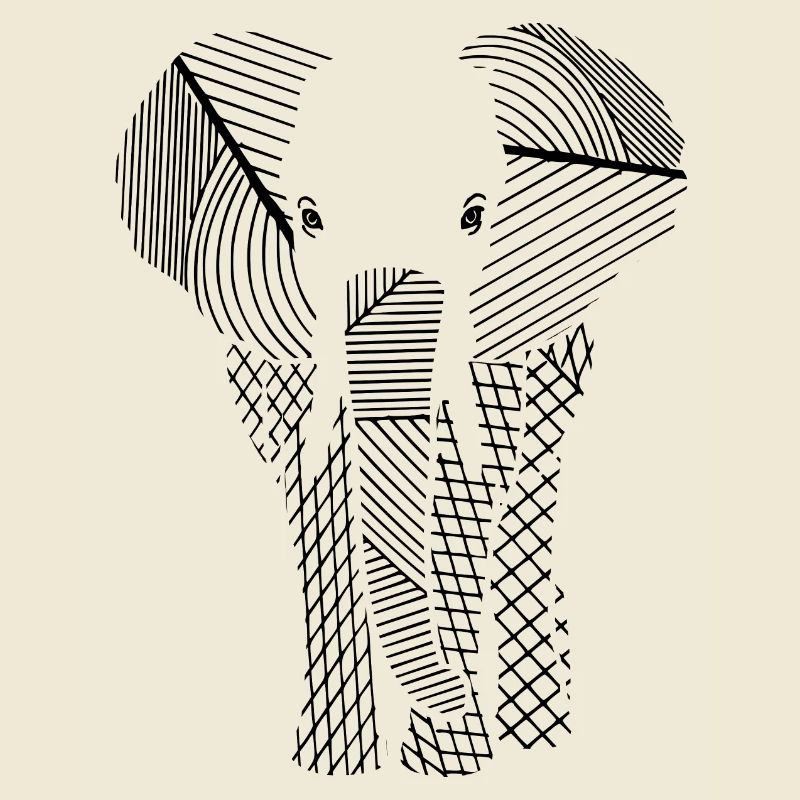 Schwarzer Elefant