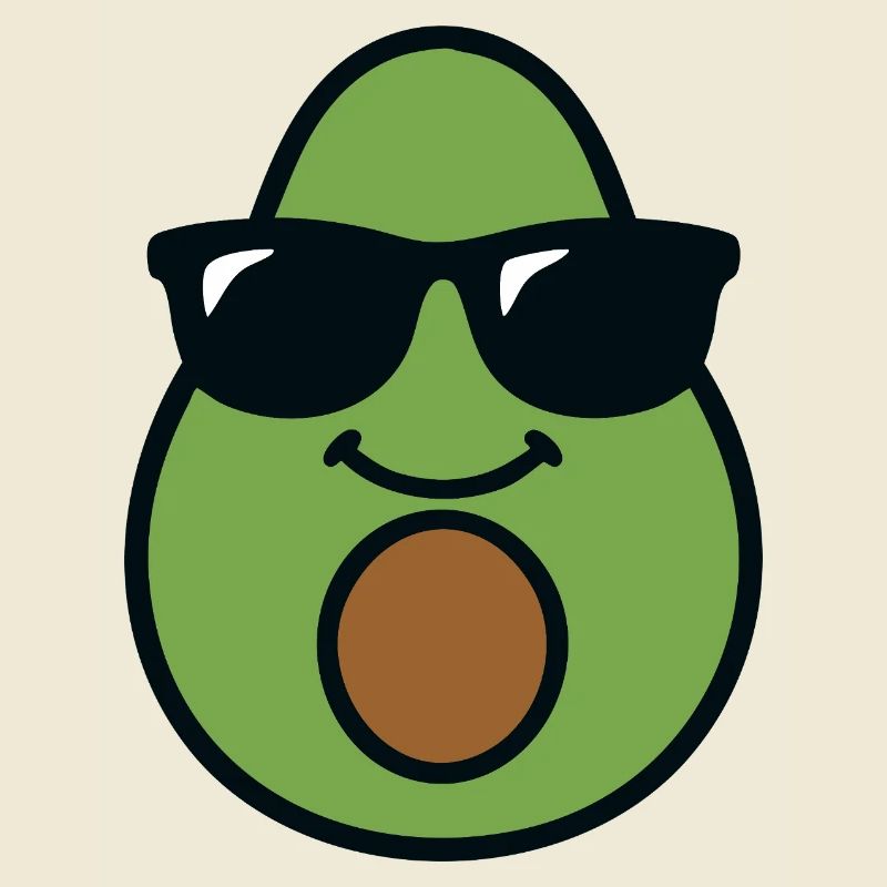 Avocado-Kopf