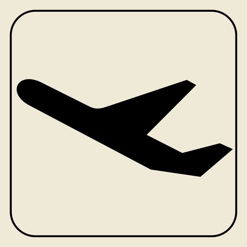 Symbol Abflug - Start - Departure